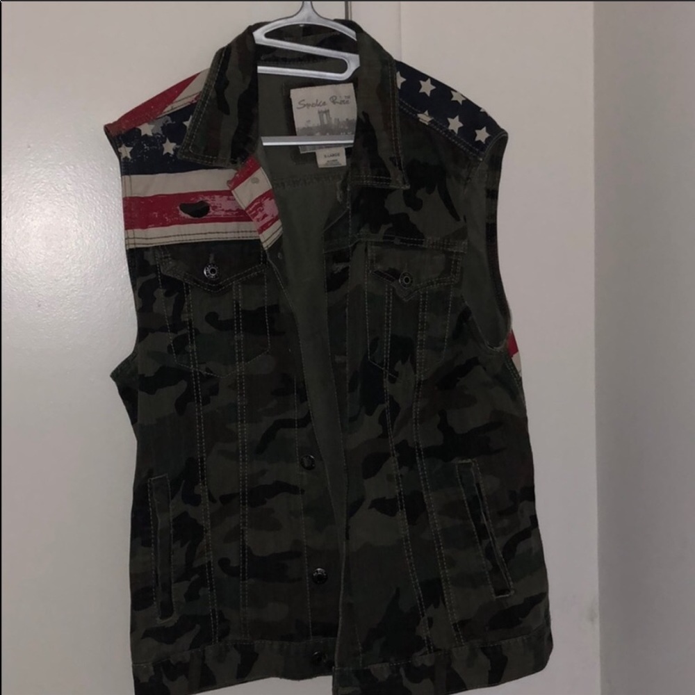 American Flag Vest